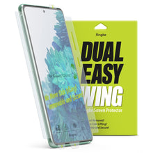 Заредете изображение във визуализатора на галерията – Ringke Dual Easy Wing 2x self dust removal screen protector Samsung Galaxy M31s (DWSG0013) - TopMag
