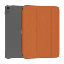 Заредете изображение във визуализатора на галерията – Kingxbar Business Series magnetic Smart Cover Sleep case iPad Air 2020/2022 orange - TopMag
