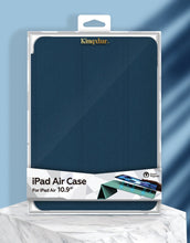 Заредете изображение във визуализатора на галерията – Kingxbar Business Series magnetic Smart Cover Sleep case iPad Air 2020/2022 orange - TopMag
