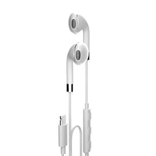 Заредете изображение във визуализатора на галерията – Dudao Wired In-Ear Lightning MFI Headphones (Made For iPhone Certification) White (U1PRO) - TopMag
