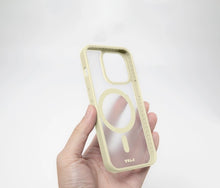 Заредете изображение във визуализатора на галерията – LAUT Huex Protect case with MagSafe for iPhone 14 Plus / 15 Plus - yellow
