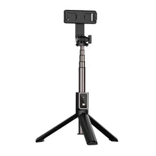 Заредете изображение във визуализатора на галерията – Selfie Stick MINI - with detachable bluetooth remote control and tripod - P40L BLACK

