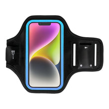 Заредете изображение във визуализатора на галерията – Armband SLIM Type 2 Case for Iphone 13Pro Max/14 Plus/14 Pro Max/Samsung A14 5G/A34 5G/A54 5G/M33/M23/S21 FE/S20 FE/S22 Plus/S22 Plus/S23 Plus/S23 Ultra (6,0 Inches) Black-blue
