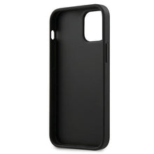Заредете изображение във визуализатора на галерията – Etui BMW BMHCP12SCABBK iPhone 12 mini 5,4" czarny/black hardcase M Collection PU Carbon - TopMag
