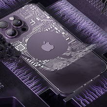 Заредете изображение във визуализатора на галерията – Kingxbar PQY Geek Series magnetic case for iPhone 14 Plus MagSafe silver
