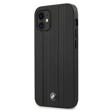 Заредете изображение във визуализатора на галерията – Etui BMW BMHCP12STTBK iPhone 12 mini 5,4" czarny/black hardcase Signature Tire Marks - TopMag
