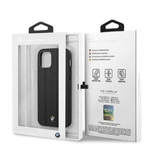 Заредете изображение във визуализатора на галерията – Etui BMW BMHCP12STTBK iPhone 12 mini 5,4" czarny/black hardcase Signature Tire Marks - TopMag
