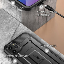 Заредете изображение във визуализатора на галерията – Supcase UNICORN BEETLE PRO IPHONE 12 PRO MAX BLACK - TopMag
