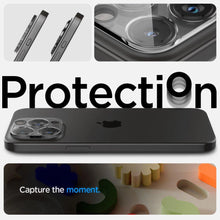 Заредете изображение във визуализатора на галерията – Spigen Optik.tR Camera Protector for iPhone 14 Pro / Pro Max / 15 Pro / Pro Max - transparent 2 pcs.
