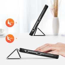 Заредете изображение във визуализатора на галерията – Dux Ducis Domo case for Lenovo Tab M9 smart cover stand black
