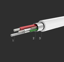 Заредете изображение във визуализатора на галерията – Ugreen printer cable USB-C - USB-B 480Mb/s 1m white (US241)
