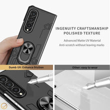 Заредете изображение във визуализатора на галерията – Forcell mecha case for samsung galaxy z fold 3 5g black
