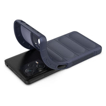 Заредете изображение във визуализатора на галерията – Magic Shield Case for Xiaomi Redmi Note 12 Pro+ flexible armored cover blue
