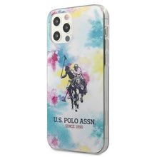 Заредете изображение във визуализатора на галерията – US Polo USHCP12LPCUSML iPhone 12 Pro Max 6,7" multicolor Tie &amp; Dye Collection - TopMag
