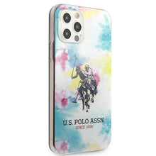 Заредете изображение във визуализатора на галерията – US Polo USHCP12LPCUSML iPhone 12 Pro Max 6,7" multicolor Tie &amp; Dye Collection - TopMag

