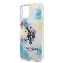 Заредете изображение във визуализатора на галерията – US Polo USHCP12MPCUSML iPhone 12/12 Pro 6,1" multicolor Tie &amp; Dye Collection - TopMag
