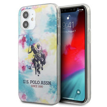 Заредете изображение във визуализатора на галерията – US Polo USHCP12SPCUSML iPhone 12 mini 5,4" multicolor Tie &amp; Dye Collection - TopMag
