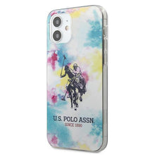 Заредете изображение във визуализатора на галерията – US Polo USHCP12SPCUSML iPhone 12 mini 5,4" multicolor Tie &amp; Dye Collection - TopMag
