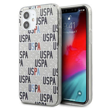 Заредете изображение във визуализатора на галерията – US Polo USHCP12SPCUSPA6 iPhone 12 mini 5,4" biały/white Logo Mania Collection - TopMag
