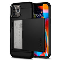 Заредете изображение във визуализатора на галерията – SPIGEN SLIM ARMOR CS IPHONE 12 MINI BLACK - TopMag
