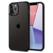 Заредете изображение във визуализатора на галерията – SPIGEN ULTRA HYBRID IPHONE 12/12 PRO MATTE BLACK - TopMag
