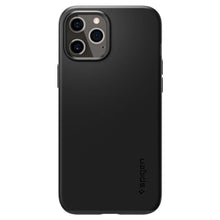 Заредете изображение във визуализатора на галерията – SPIGEN THIN FIT IPHONE 12/12 PRO BLACK - TopMag
