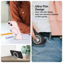 Заредете изображение във визуализатора на галерията – Amazing Thing Ring Titan Mag Magnetic holder stand IGTMNGY grey
