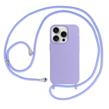 Заредете изображение във визуализатора на галерията – Strap Silicone Case for Iphone 11 design 1 purple
