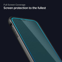 Заредете изображение във визуализатора на галерията – TEMPERED GLASS SPIGEN GLASS FC IPHONE 12 PRO MAX BLACK - TopMag
