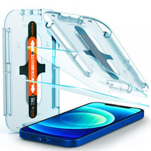 Заредете изображение във визуализатора на галерията – TEMPERED GLASS SPIGEN GLAS.TR "EZ FIT" 2-PACK IPHONE 12/12 PRO - TopMag
