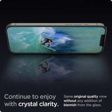 Заредете изображение във визуализатора на галерията – TEMPERED GLASS SPIGEN GLAS.TR "EZ FIT" 2-PACK IPHONE 12/12 PRO - TopMag
