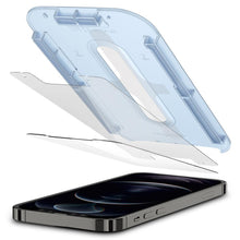 Заредете изображение във визуализатора на галерията – TEMPERED GLASS SPIGEN GLAS.TR "EZ FIT" 2-PACK IPHONE 12/12 PRO - TopMag
