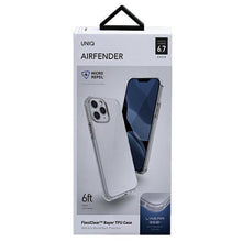 Заредете изображение във визуализатора на галерията – UNIQ etui Air Fender iPhone 12 Pro Max 6,7" nude transparent - TopMag
