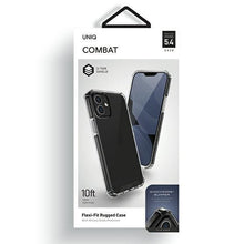 Заредете изображение във визуализатора на галерията – UNIQ etui Combat iPhone 12 mini 5,4" czarny/carbon black - TopMag
