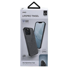 Заредете изображение във визуализатора на галерията – UNIQ etui LifePro Tinsel iPhone 12 Pro Max 6,7" czarny/vapour smoke - TopMag
