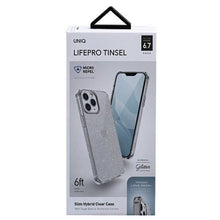 Заредете изображение във визуализатора на галерията – UNIQ etui LifePro Tinsel iPhone 12 Pro Max 6,7" przezroczysty/lucent clear - TopMag
