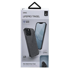 Заредете изображение във визуализатора на галерията – UNIQ etui LifePro Tinsel iPhone 12/12 Pro 6,1" czarny/vapour smoke - TopMag
