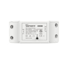 Заредете изображение във визуализатора на галерията – Sonoff BASICR2 Wi-Fi Wireless Smart Switch white (M0802010001) - TopMag
