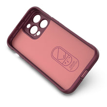 Заредете изображение във визуализатора на галерията – Magic Shield Case case for iPhone 14 Pro Max elastic armored case in burgundy

