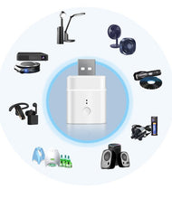 Заредете изображение във визуализатора на галерията – Sonoff Micro 5 V Wireless Wi-Fi USB Smart Adaptor white (M0802010006) - TopMag
