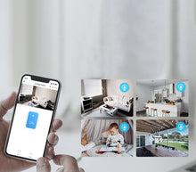 Заредете изображение във визуализатора на галерията – Sonoff GK-200MP2-B Wi-Fi Wireless IP Security Camera (340° pan x 120° tilt) Full HD 1080P white (M0802050001) - TopMag
