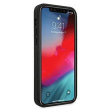 Заредете изображение във визуализатора на галерията – Etui BMW BMHCP12LPUCARTCBK iPhone 12 Pro Max 6,7" czarny/black hardcase M Collection PU Carbon Stripe - TopMag
