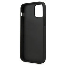 Заредете изображение във визуализатора на галерията – Etui BMW BMHCP12LPUCARTCBK iPhone 12 Pro Max 6,7" czarny/black hardcase M Collection PU Carbon Stripe - TopMag
