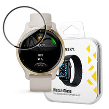 Заредете изображение във визуализатора на галерията – Wozinsky Watch Glass hybrid glass for Garmin Venu black
