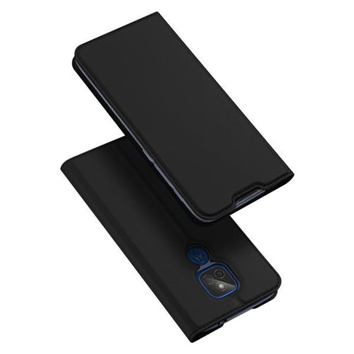 DUX DUCIS Skin Pro Bookcase type case for Motorola Moto G9 Play / Moto E7 Plus black - TopMag