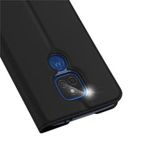 Заредете изображение във визуализатора на галерията – DUX DUCIS Skin Pro Bookcase type case for Motorola Moto G9 Play / Moto E7 Plus black - TopMag
