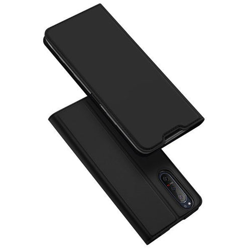 DUX DUCIS Skin Pro Bookcase type case for Sony Xperia 5 II black - TopMag