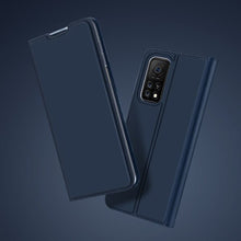 Заредете изображение във визуализатора на галерията – DUX DUCIS Skin Pro Bookcase type case for Xiaomi Mi 10T Pro / Mi 10T blue - TopMag
