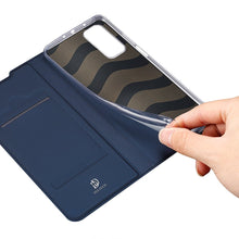Заредете изображение във визуализатора на галерията – DUX DUCIS Skin Pro Bookcase type case for Xiaomi Mi 10T Pro / Mi 10T blue - TopMag
