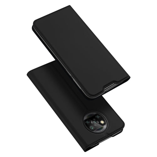 DUX DUCIS Skin Pro Bookcase type case for Xiaomi Poco X3 NFC / Poco X3 Pro black - TopMag